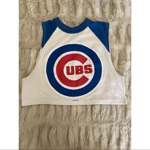 *VINTAGE Cubs Crop Top*